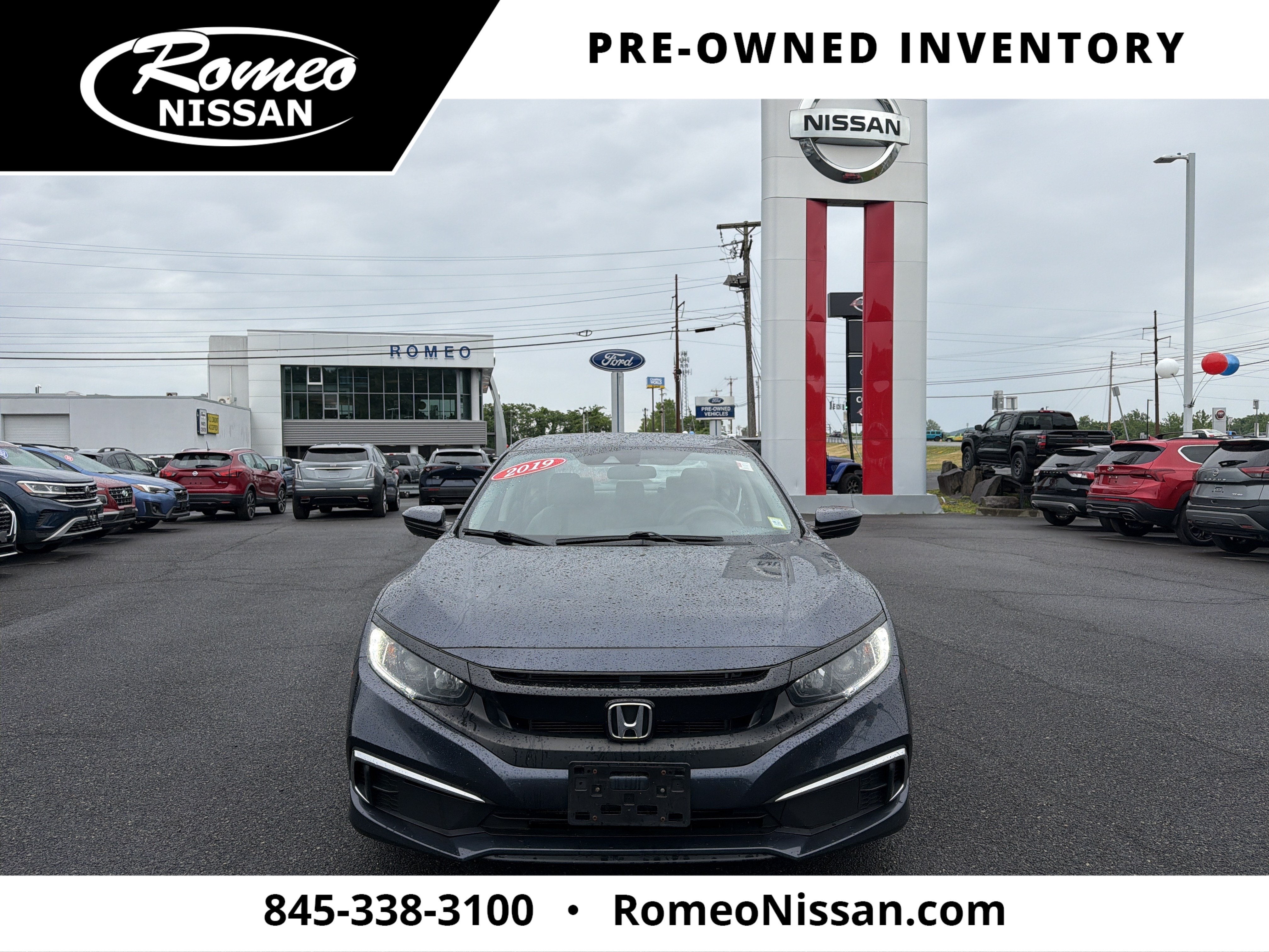 2019 Honda Civic — side profile view