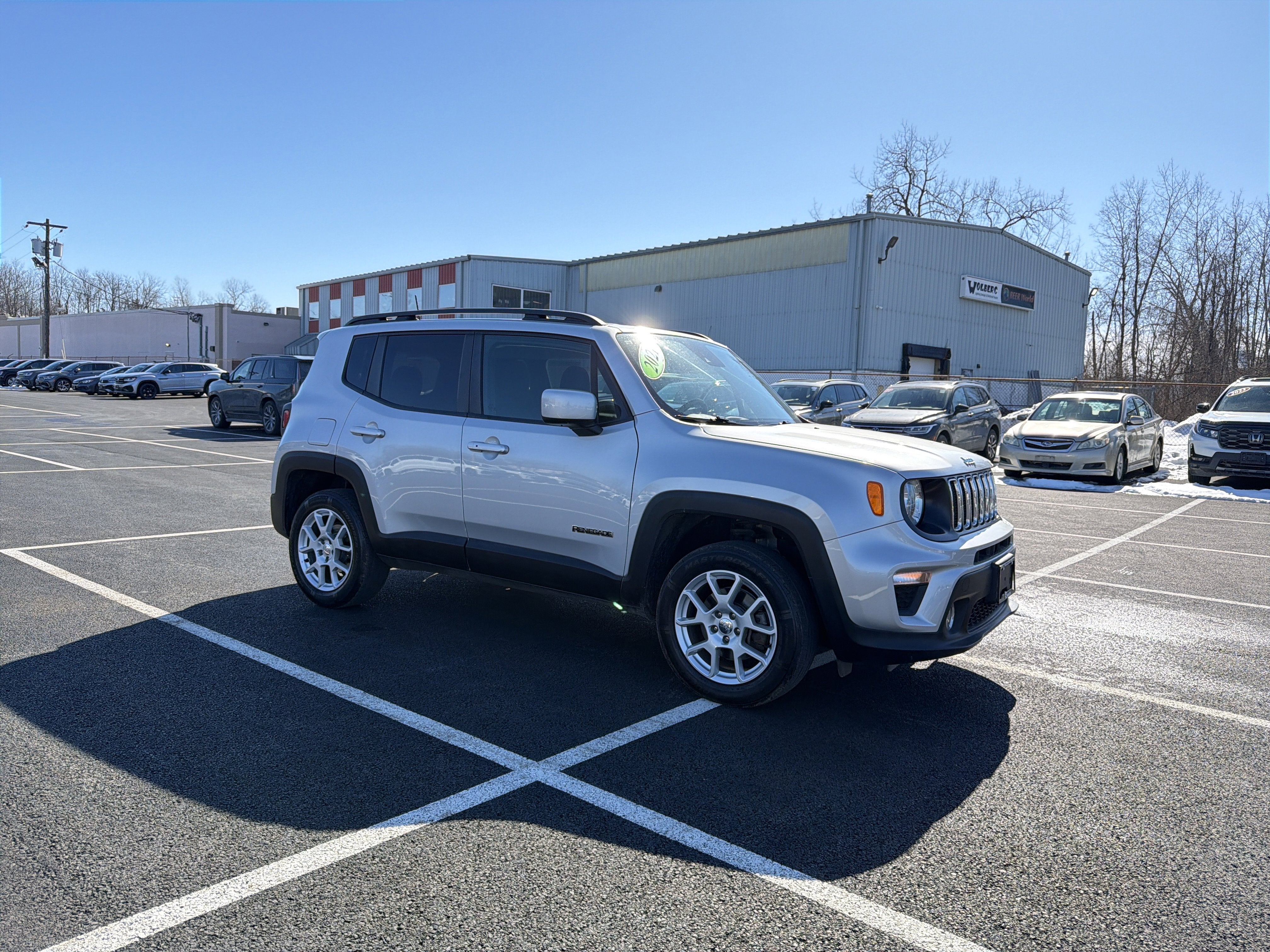 2021 Jeep Renegade — rear three-quarter view